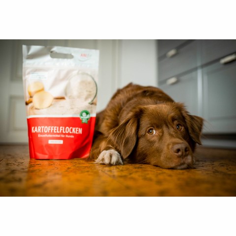 Hund B.A.R.F. Flocken Hundefutter Kartoffelflocke 800g 1 Stück -3- Anifit